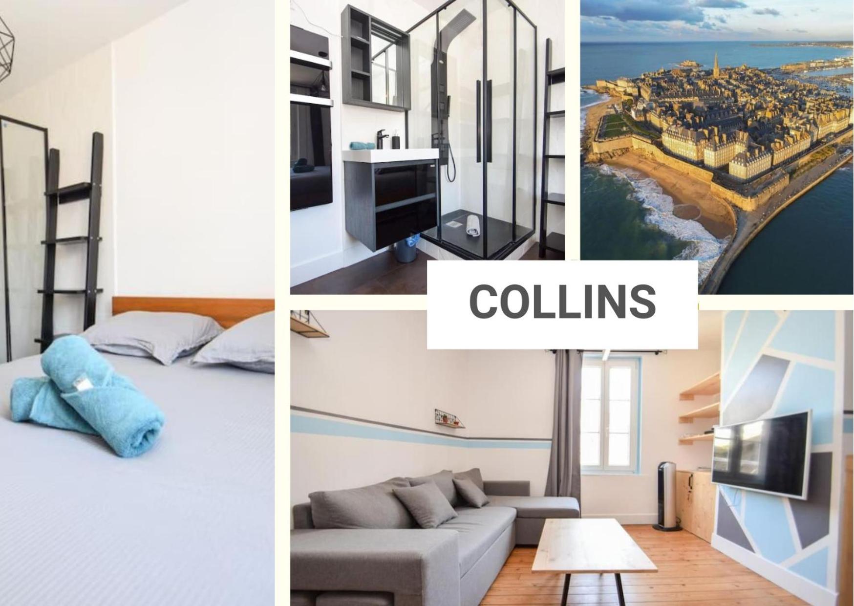 Collins Studio Saint Malo Intra Muros 2 Pers Wifi Esterno foto